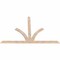 Ekena Millwork Richland Smooth Timber Gable Bracket, Douglas Fir, 108"W x 72"H x 1 1/2"D x 5 1/2"F, 16/12 Pitch GBW108X72X0206RIC00SDF - alternate 2
